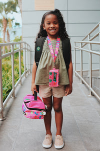 Monster Squad Backpack (pink)