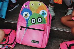 Monster Squad Backpack (pink)