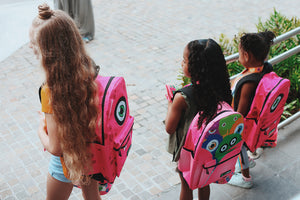 Monster Squad Backpack (pink)
