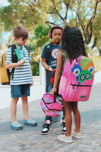 Monster Squad Backpack (pink)