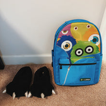 Load image into Gallery viewer, Monster Squad Backpack (blue)