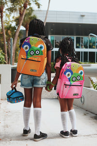 Monster Squad Backpack (pink)