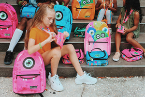 Monster Squad Backpack (pink)