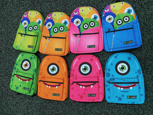Monster Squad Backpack (pink)