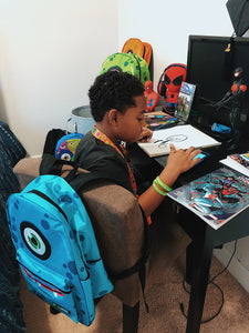 Cyclops Backpack (blue)
