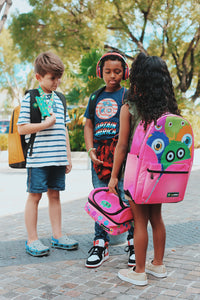 Monster Squad Backpack (pink)