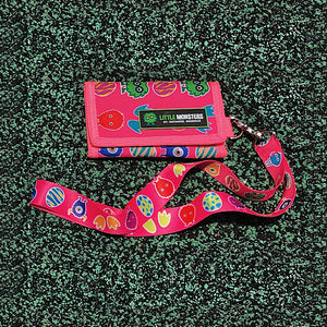 Wallet/Lanyard Combo: Pink